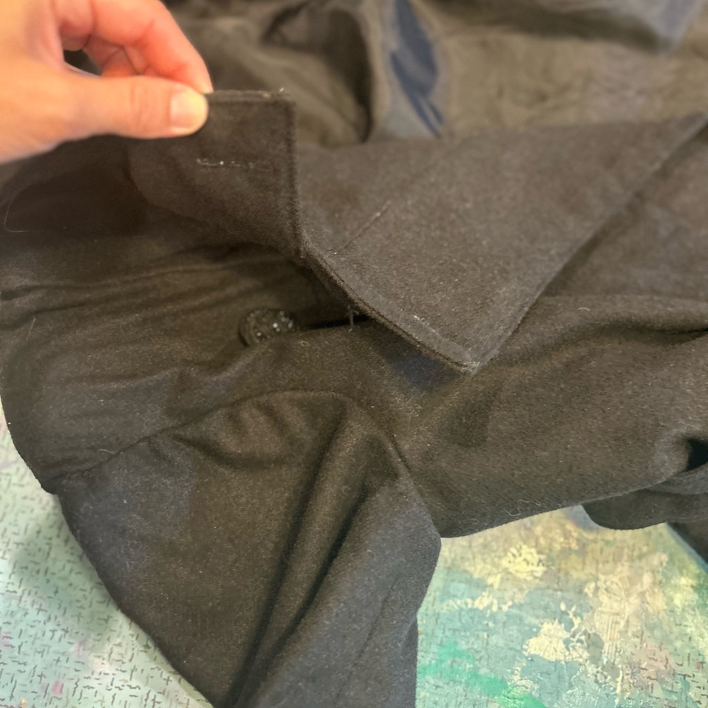 Black Vintage Coat - Picture 12 of 14